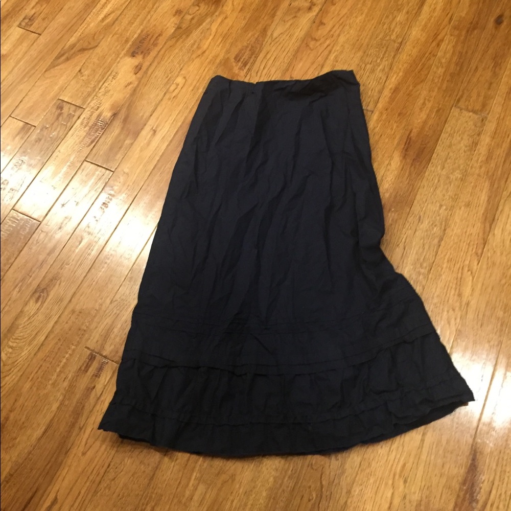 Talbots Navy straight skirt